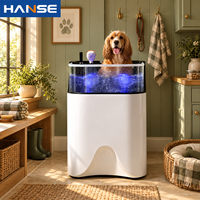 Baignoire Spa en Acrylique pour Animaux avec Jets de Massage, Idéale pour Chiens et Chats, Parfaite pour le Lavage et le Toilettage en Salon d'Élevage – Offre Spéciale