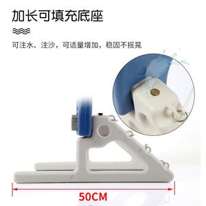 Canestro da Basket Portatile per Bambini Longsen, Mini Supporto Regolabile in Plastica Rimovibile per Interni, Giocattolo Personalizzato per Neonati - Product Image 2