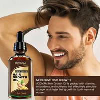 Produits de croissance des cheveux du cuir chevelu les plus vendus réparation Anti chute de cheveux hommes huile de croissance des cheveux bio pour la calvitie