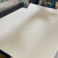 Papier en fibre céramique ignifuge à haute température pour four, prolongeant la durée de vie, en silicate d'alumine