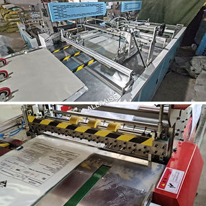 स्वचालित गैर-बुने कपड़े बैग बनाने वाली मशीन चावल बैग बनाने की मशीन चावल की थैली काटने और सिलाई मशीन - Product Image 4