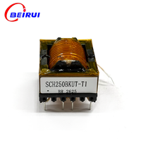 BAIRUI EE25 SCH250BKUT-T1 Transformator Flyback SMPS Frekuensi Tinggi Vertikal dengan Kawat Tembaga + Inti Ferit untuk Pengaktifan Industri