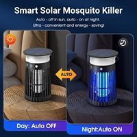 Lampe anti-moustiques électrique portable solaire rechargeable UV LED USB OEM ODM pour extérieur