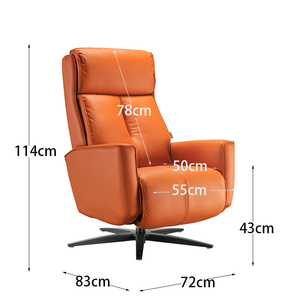 2025 Guangdong Furniture <strong>New</strong> Design Modern Luxury Office <strong>Chair</strong> Executive Swivel Genuine Leather Electric Reclining Office <strong>Chair</strong> - Product Image 4