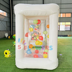 ビジネス広告・イベントプロモーション用 インフレータブル マネーグラブマシン キャッシュキューブブース - Product Image 5