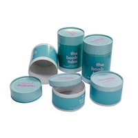 Haute Qualité Kraft Papier Thé Tube Boîtes D'emballage Parfum Huile Essentielle Bouteille Cylindre Brun Tube