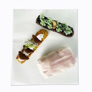 Papel de Envolver Antigrasa Desechable con Impresión Personalizada, Papel para Hamburguesas Resistente al Agua y al Aceite para Restaurantes, Picnics y Fiestas - Product Image 4