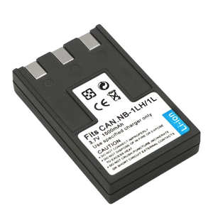 NB-1LH 3.7V 1500mAh pour Ca Non NB-1L NB1Lh <span class=keywords><strong>IXUS</strong></span> 300 330 400 V V2 V3 Caméra Batterie - Product Image 1