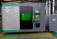 Machine de découpe laser CNC industrielle à fibre, corps fermé, 3015, 3000W, contrôle Cypcut, haute rigidité, Yaskawa AI/PLT pour atelier métallurgique