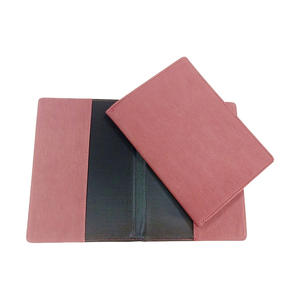 Carpeta de archivo de papel B5 personalizada, cubierta de libro de tela de cuero PU para presentación, fabricación personalizada - Product Image 4