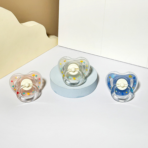 Cấp thực phẩm Silicone sơ sinh núm vú PP Silicone Toddler núm vú nhai đồ chơi - Product Image 3