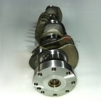 Vilebrequin de moteur diesel HBJY pour excavatrice et chargeuse ISB QSB 5.9L 6.7L 4980462 3972764 3978482 3964040 3946437