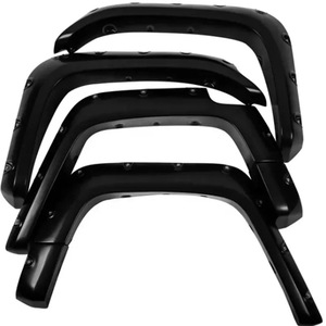 Convient aux passages de roues Toyota FJ Cruiser FJ-CRUISER, passages de roues quatre portes, passages de roues noirs. - Product Image 4