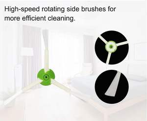 Accessoires de remplacement pour aspirateur <span class=keywords><strong>robot</strong></span> iRobot Roomba Combo E5 E6 E7 : brosses principales, serpillière, sac à poussière, brosse latérale, filtre - Product Image 5