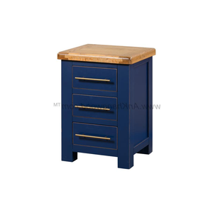 Table de chevet en bois de haute qualité nouveau design de meubles de chambre en bois OEM ODM chêne/pin/acacia bois massif du Vietnam approvisionnement direct - Product Image 1