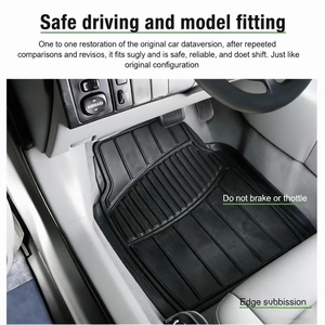 Alfombrillas Universales para Auto Civic <span class=keywords><strong>Carnival</strong></span> de PVC, 4 Piezas, Impermeables, Resistentes al Calor, Antideslizantes, para Todas las Estaciones, Sedán y SUV - Product Image 6