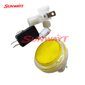 Botón pulsador transparente redondo de 45 mm para máquina de garras y máquina expendedora - Product Image 4