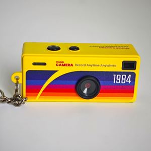กล้องขนาดเล็กพกพา 1080P กล้องดิจิตอลแบบพวงกุญแจ กล้องถ่ายรูปขนาดจิ๋วแบบสร้อยคอ สำหรับเด็ก ท่องเที่ยว สนุกสนาน และแจกเป็นของขวัญ - Product Image 2