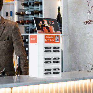 OEM ODM 12 Ranuras Compartir Powerbank Estación Carga Máquina Expendedora <span class=keywords><strong>Banken</strong></span> Delen Van Macht Power Bank Máquina Expendedora 10 Pulgadas - Product Image 3