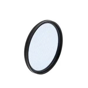 Blue Streak Filter Light Flare Effect Filter for DSLR Cinematice Video Lens 52-82mm