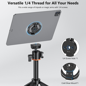 Vrig MG-24 Điện Thoại <span class=keywords><strong>Tripod</strong></span> Núi Xách Tay Từ Hợp Kim Nhôm Điện Thoại Chủ 1/4 Inch Tùy Chỉnh Chủ Đề Cho Iphone Điện Thoại <span class=keywords><strong>Android</strong></span> - Product Image 3