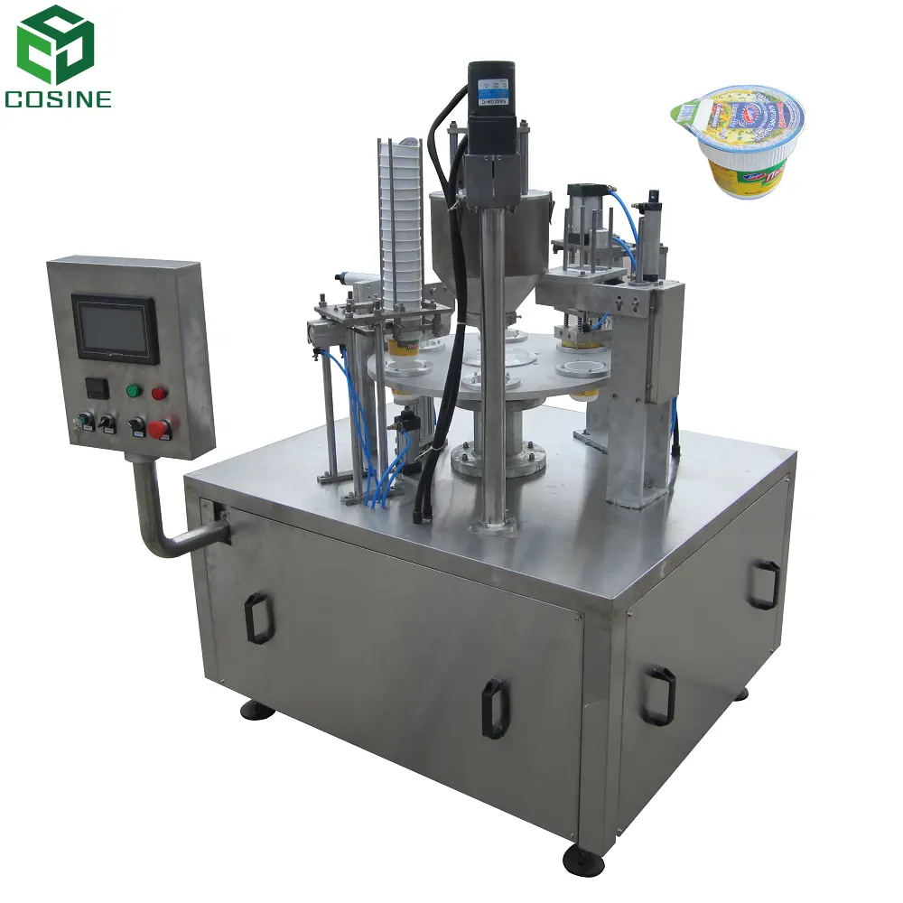 Automatic Juice Cup Capping And Filling Machine