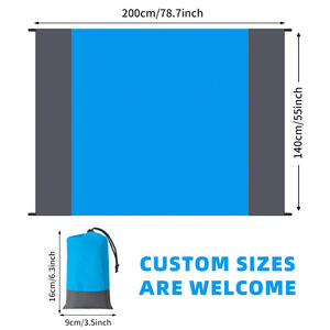 Durable Beach <b>Mat</b> Camping Foldable Beach <b>Mat</b> <b>Outdoor</b> Travel <b>Waterproof</b> Nylon Beach <b>Mat</b> - Product Image 6