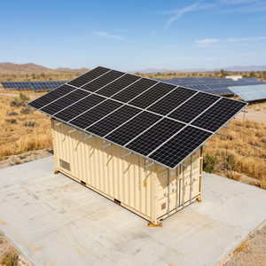 Sistema de Almacenamiento en Frío con Panel Solar, Cámara Frigorífica de Energía Solar, Contenedor de 20 pies con Energía Solar para Aldeas Remotas - Product Image 1