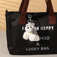 Peluche Couette Ours Schnare Poupée Porte-clés Mignon Cartable Pendentif Couple Sac Suspendu Petit Cadeau En Gros pp Coton