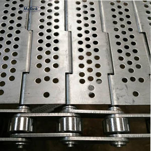 Convoyeur à chaîne à rouleaux en acier inoxydable haute résistance personnalisé avec options OEM Marque <span class=keywords><strong>MATECH</strong></span> - Product Image 3