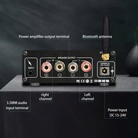 Système Audio Brzhifi Hifi Amplificateur de puissance de cinéma maison Puissance AM-P1M Audio BT Amplifi Amplificateur de puissance numérique