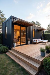 Capsula Spaziale di Lusso in Acciaio di Alta Gamma, Casa da Giardino Contemporanea, Container per Hotel, Villa, Appartamento, Negozio - Product Image 3