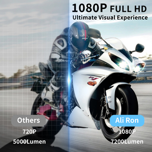 M7 Mini Xách Tay <span class=keywords><strong>Android</strong></span> 11 Rạp Hát Tại Nhà Máy Chiếu 4K Ultra HD 5G Tường Chiếu Cho Nhà Sử Dụng Cross-Biên Giới Không Dây - Product Image 4