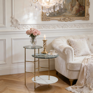 Mesa <span class=keywords><strong>Consola</strong></span> Moderna de Mármol con Soporte Metálico, Duradera, Ecológica, Estable, Fácil de Limpiar, Mueble para Sala de Estar - Product Image 2