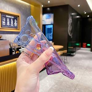 Nuovo caso per <span class=keywords><strong>Samsung</strong></span> S24 Ultra quattro angolo Anti-goccia TPU chiaro gradiente custodia per telefono per <span class=keywords><strong>Samsung</strong></span> Galaxy S24 S23 S22 Ultra Plus - Product Image 2