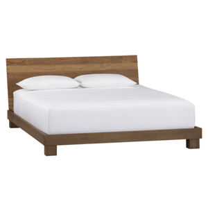 Cama de Madera Maciza de Estilo Moderno, Tamaño King, para Casa, Hotel, Apartamento o Villa, Muebles de Dormitorio Duraderos de Fábrica - Product Image 1