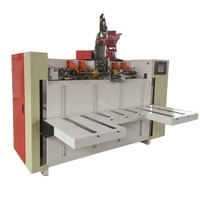 Machine à coudre semi-automatique pour boîtes en carton ondulé, nouveaux modèles, couture de pièce unique, électrique, pour le papier - Vente chaude