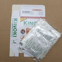 10 pièces/boîte Patchs détoxifiants pour les pieds à la moxibustion, massage des pieds chinois, spa, élimination de l'humidité