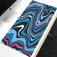 Tapis de souris d'ordinateur en caoutchouc promotionnel tapis de souris de jeu abstrait grand tapis de souris tapis de bureau PC clavier MatsGamer XXL tapis de souris