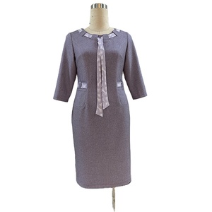 Nouvelle Arrivée Robe Formelle Grande Taille de Bureau Turque de Haute Qualité pour Femme, Tenue d'Église Droite ODM - Product Image 6