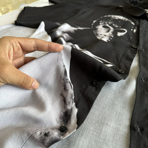 เสื้อเชิ้ตคิวบาคอปกแขนสั้นผู้ชาย รุ่น 2845 ระบายอากาศได้ดี เย็นสบาย สำหรับวันศุกร์ที่ 13 ของเจสัน ซัมเมอร์ - Product Image 2