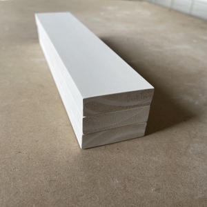 Moulure de base coloniale en pin blanc apprêté pour la décoration intérieure, pour plinthe murale, vente en gros d'usine, panneau de bois - Product Image 5