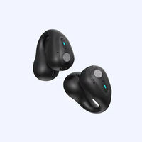 Q80 Headset tahan air nirkabel klip telinga terbuka headphone konduksi tulang earphone berlari TWS dengan mikrofon