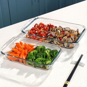 Mixwares - <span class=keywords><strong>Bandeja</strong></span> de Vidrio para Hornear de 1.6L, Apta para <span class=keywords><strong>Horno</strong></span> y Microondas, Ideal para Asar - Product Image 4