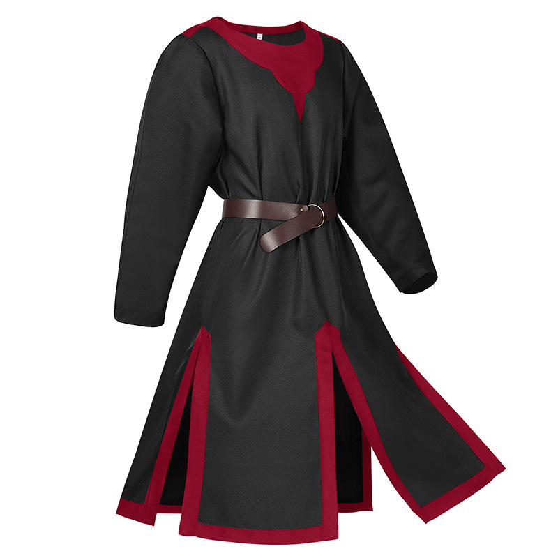 Black background with red collar [excluding belt]