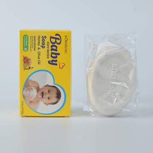 Savon pour bébé KORMESIC en marque privée, 100g, miel, huile d'olive, <span class=keywords><strong>lait</strong></span> d'avoine, soin naturel et biologique pour enfants, vente en gros, bain apaisant, extra-doux - Product Image 2