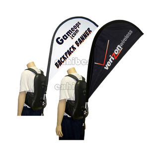 Sac à dos de plage avec panneau d'affichage humain - Product Image 1