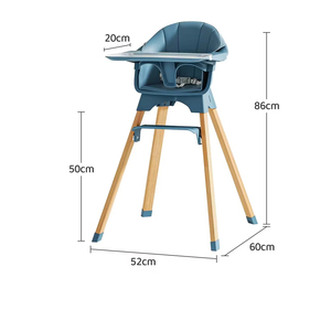 Silla Alta para Bebé de Plástico OEM Barata, 3 en 1, Silla de Alimentación de Lujo de PP, Sillas de Comedor Sólidas para Niños en Existencia - Product Image 1