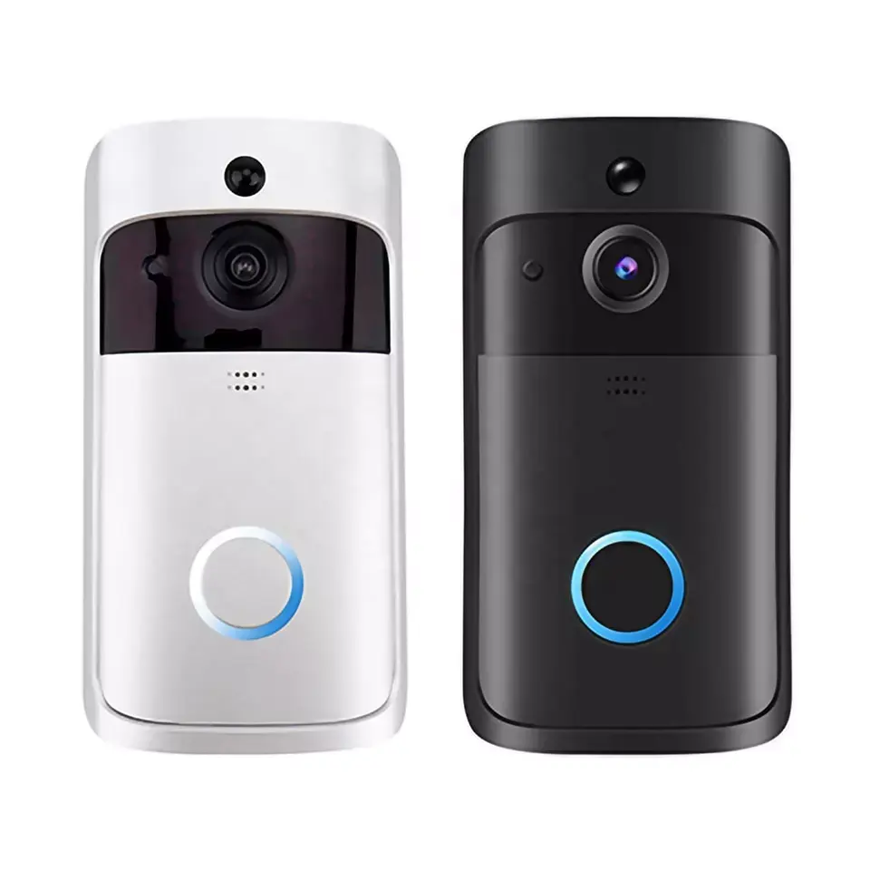 Wide Angle Digital Doorbell Camera Video Smart Wifi Wireless V5 Doorbell Aiwit App Remote Easy Installation Video Doorbell Cam