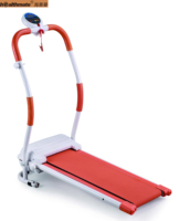 HSM Portable Mini Fitness Walker Tapis de course pliable et léger électrique avec écran LCD et clé de sécurité pour l'entraînement de marche en forme de corps